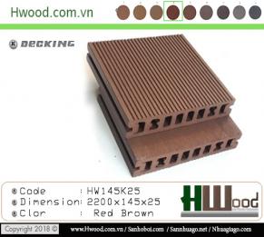 sàn gỗ ngoài trời Hwood HW145*K25