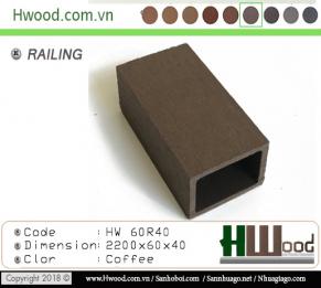 Thanh lam gỗ nhựa HW60R40