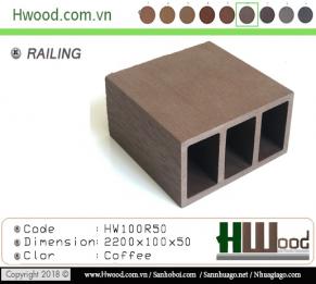 Thanh lam gỗ nhựa HW100R50