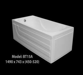 Bồn tắm nhựa composite Acrylic HBT - A02