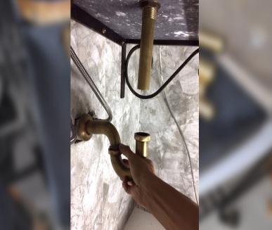 Chiều dài ống xả lavabo
